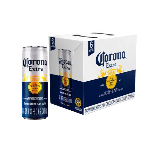 Corona Lata Six Pack