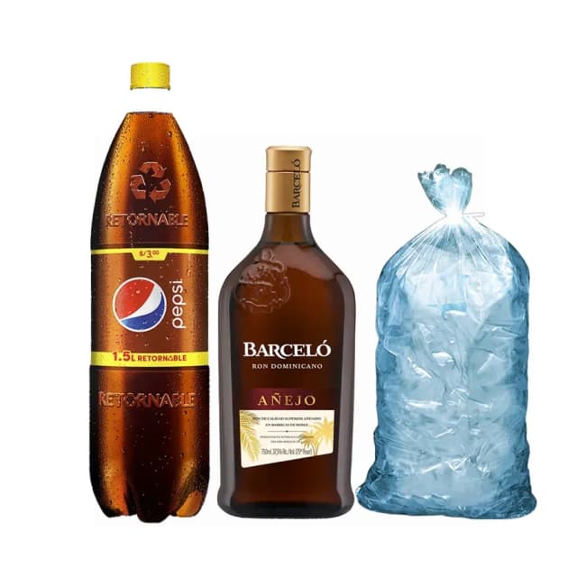 Combo Barcello - Anejo C/ Pepsi 1.5lt