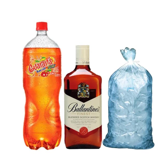 Combo Ballantines C/ Guarana 2lt