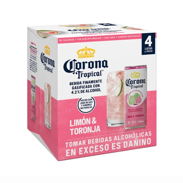 Corona Tropical - Toronja Fourpack
