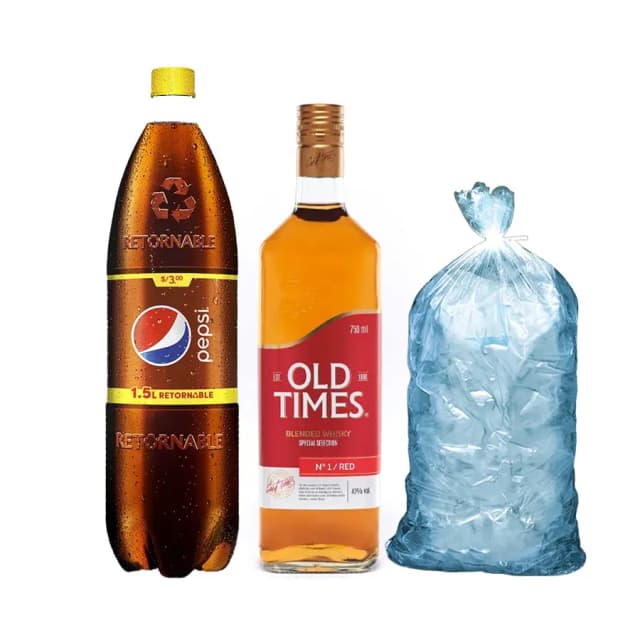 Combo OldTimes - Rojo C/Pepsi 1.5lt