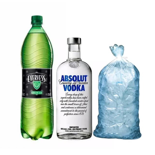 Combo Absolut C/Evervess 1.5lt
