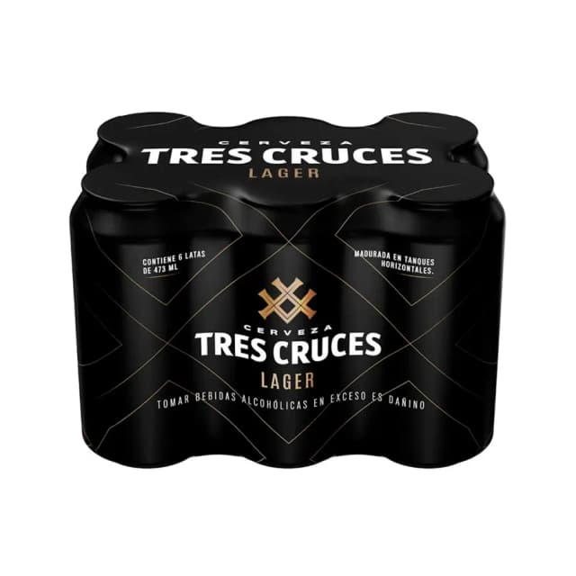Tres Cruces lager six