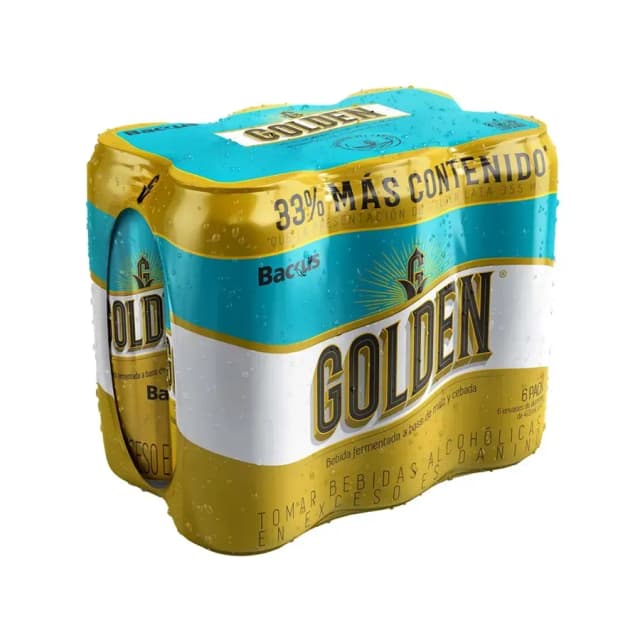 Golden Six Pack Botella