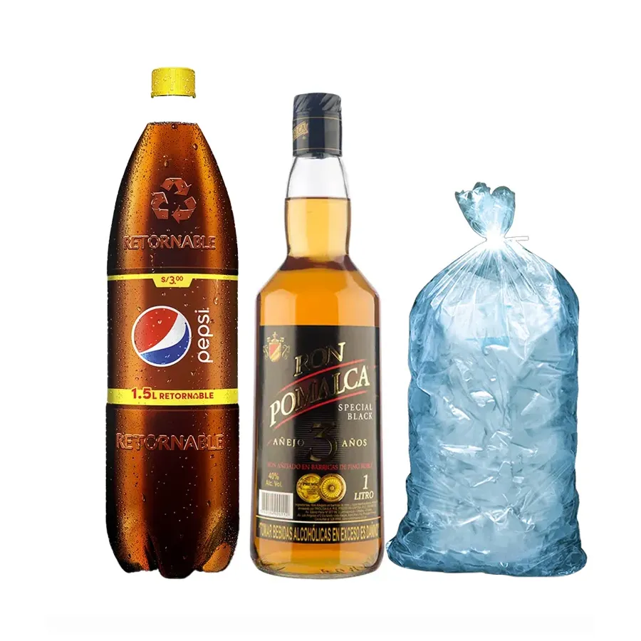 Pomalca con vaso + C/Pepsi 1.5lt