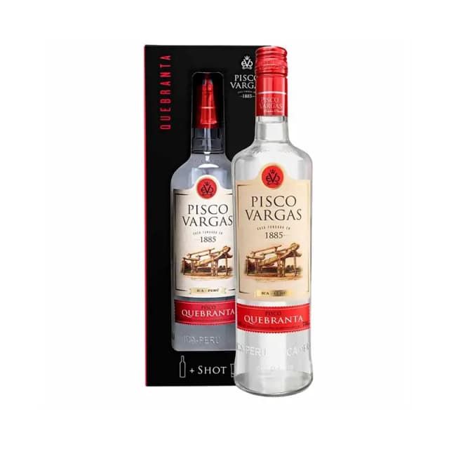 Pisco Vargas Caja quebranta