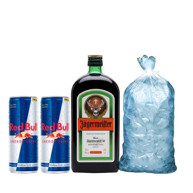 Combo Jaggermeier C/ 2 RedBull