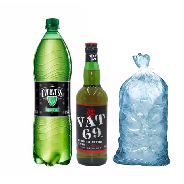 Combo Vat69 - Rojo C/Evervess 1.5lt