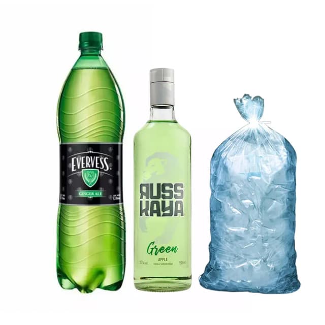 Combo Russkaya - Verde (manzana) C/Evervess 1.5lt