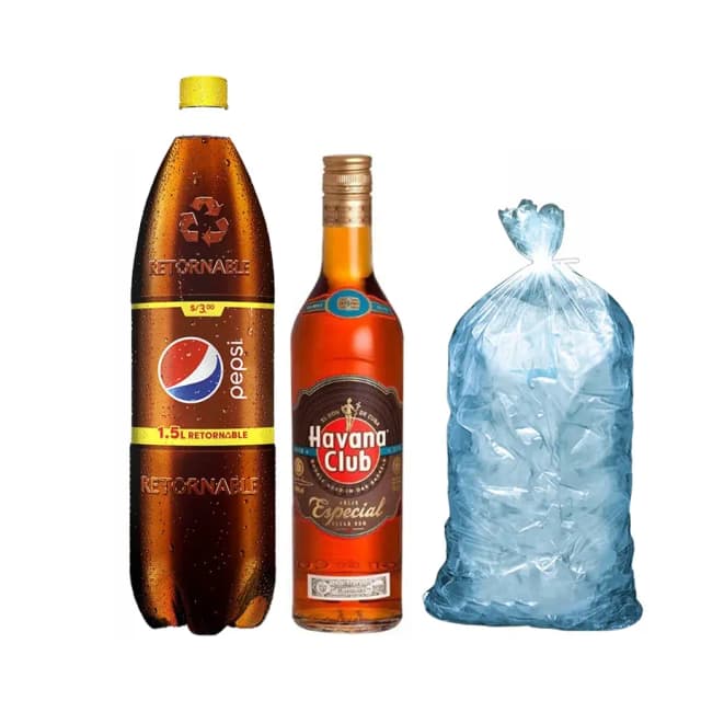 Combo Havanna Club C/Pepsi 1.5lt