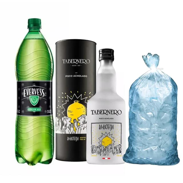 Combo Tabernero c/ LATA Acholado C/Evervess 1.5lt