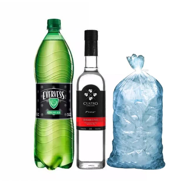Combo 4 gallos - Acholado C/ Evervess 1.5lt
