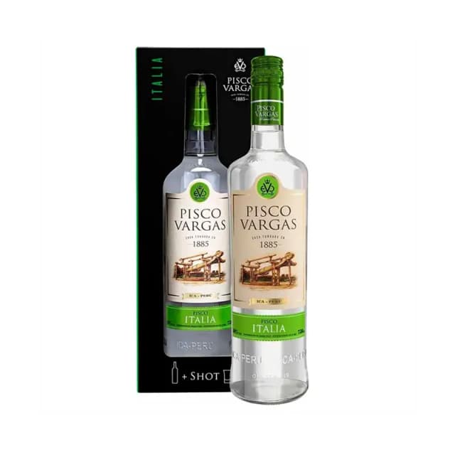 Pisco Vargas Caja italia