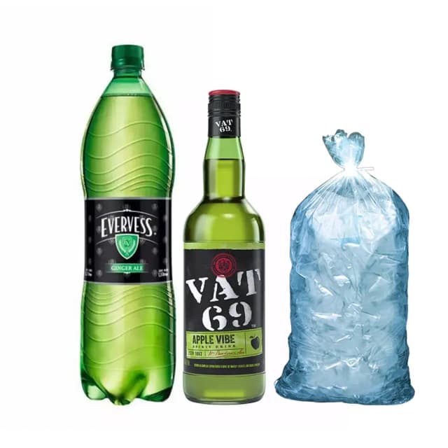Combo Vat69 - Verde (manzana) C/Evervess 1.5lt