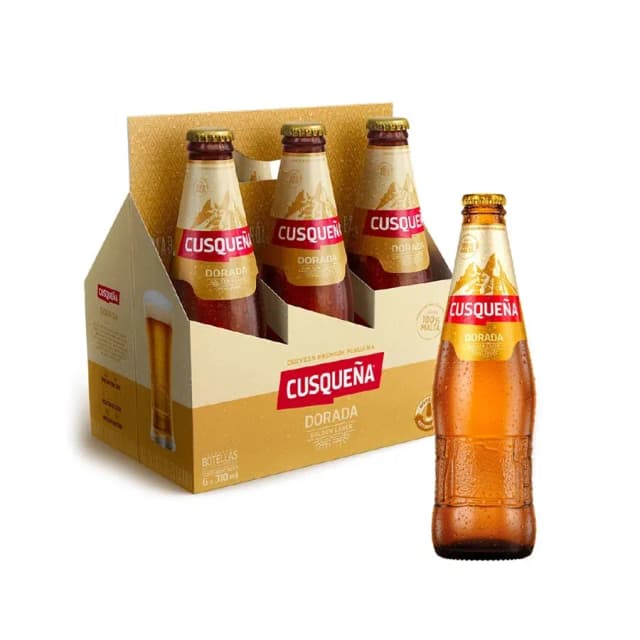 Cusqueña Dorada Botella Sixpack
