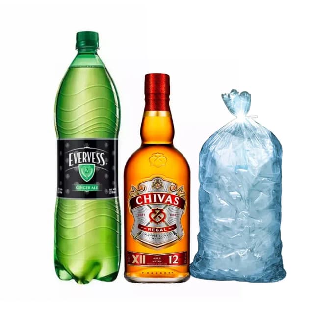 Combo Chivas C/Evervess 1.5lt