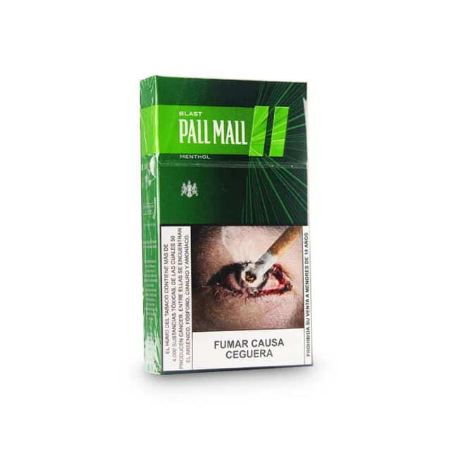 Pall Mall Menthol UNID — Pack x10
